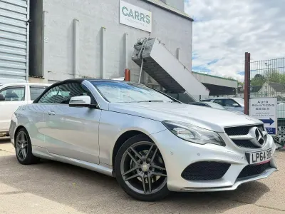 Used Mercedes E220 AMG 2015 Silver Cabriolet
