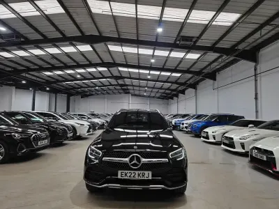 Used Mercedes GLC300e AMG line 2022 Black SUV