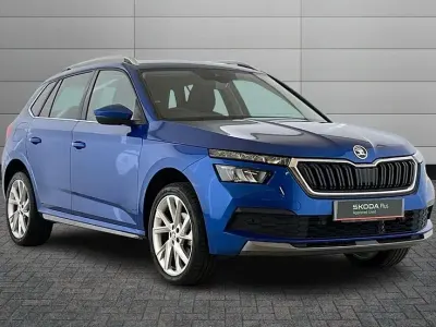 Used Skoda Kamiq SE L Executive 150 HP (110 kW) 2023 Blue SUV