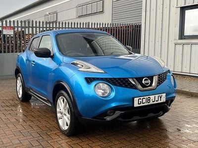 Used Nissan Juke S 115 HP (84 kW) 2018 Blue SUV