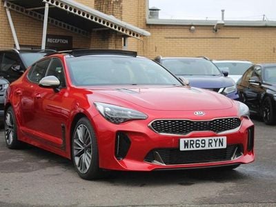 Red Used 2019 Kia Stinger GT-Line S Hatchback | £17,385 (Fair price)