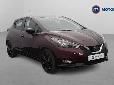 Used Nissan Micra 92 HP (67 kW) 2021 Red Hatchback