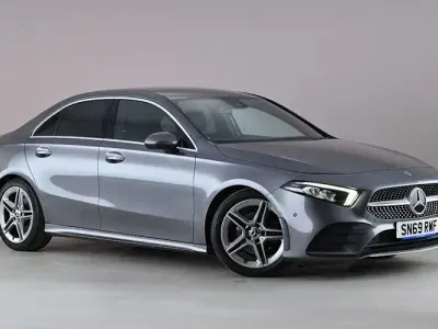 Used Mercedes A200 AMG Line Premium 163 HP (119 kW) 2019 Grey Sedan