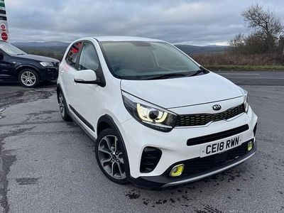 Used Kia Picanto X-Line 83 HP (61 kW) 2018 White Hatchback