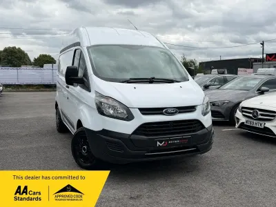 Used Ford Transit Custom 105 HP (77 kW) 2017 White Van
