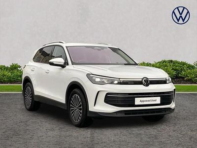 White Used 2025 VW Tiguan Match SUV | £31,350 (Expensive)