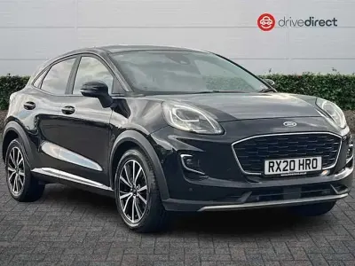 Gebraucht Ford Puma Titanium 125 PS (91 kW) 2020 Schwarz SUV