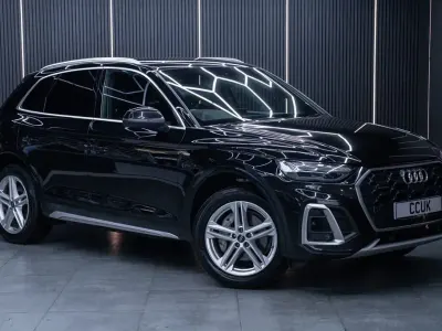 Begagnad Audi Q5 S-Line 204 HK (150 kW) 2021 Svart SUV