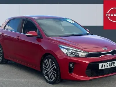 Used Kia Rio First Edition 120 HP (88 kW) 2018 Red Hatchback