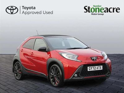 Red Used 2022 Toyota Aygo X Edition SUV | £12,800 (Fair price)