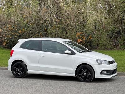 Used VW Polo R-line 105 HP (77 kW) 2013 White Hatchback
