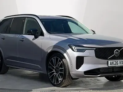 New Volvo XC90 Ultra 455 HP (334 kW) 2026 Silver SUV