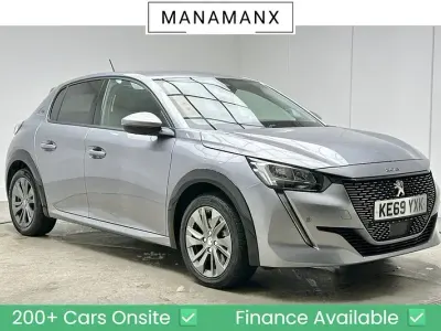 Usado Peugeot e-208 Allure 100 kW (136 HP) 2020 Cinzento Citadino