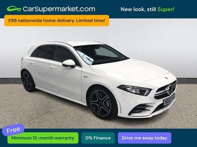 Used Mercedes A35 AMG Executive 2020 White Hatchback