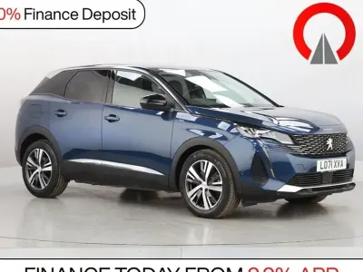 Used Peugeot 3008 Allure 300 HP (220 kW) 2022 Blue SUV