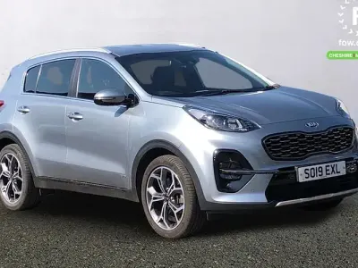 Used Kia Sportage GT-Line 136 HP (100 kW) 2019 Silver SUV