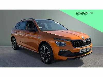 Used Skoda Kamiq Monte Carlo 116 HP (85 kW) 2025 Orange SUV