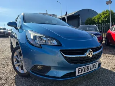 Used Vauxhall Corsa 75 HP (55 kW) 2018 Blue Hatchback