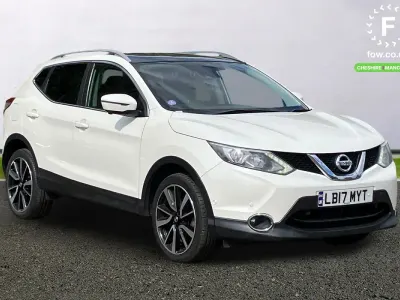 Used Nissan Qashqai Tekna 116 HP (85 kW) 2017 White SUV