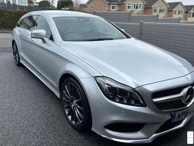 Used Mercedes CLS350 AMG line 258 HP (189 kW) 2016 Silver Estate
