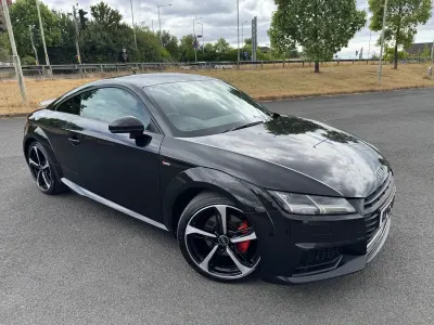 Used Audi TT Black Edition 184 HP (135 kW) 2017 Black Coupe