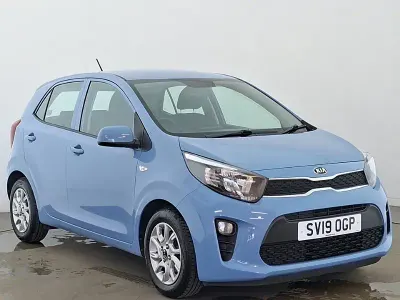 Used Kia Picanto 2019 Blue Hatchback