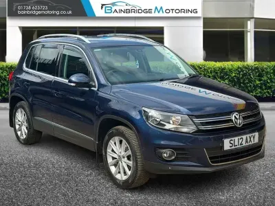 Used VW Tiguan SE 138 HP (101 kW) 2012 Blue SUV