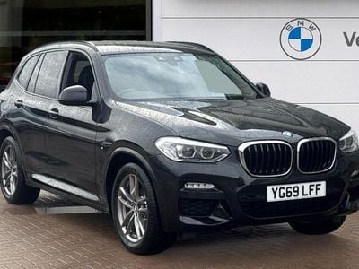 Black Used 2019 BMW X3 M Sport SUV | £25,688 (Fair price)
