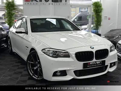 Begagnad BMW 520 M Sport 2014 Vit Sedan