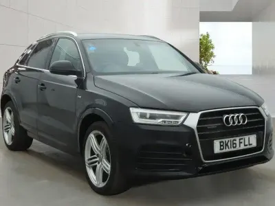 Used Audi Q3 S-line plus 2016 Black SUV
