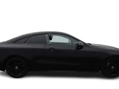 Used Mercedes E220 AMG line 2017 Black Coupe