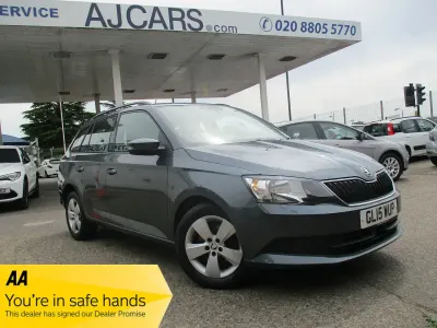 Used Skoda Fabia SE 110 HP (80 kW) 2015 Grey Estate