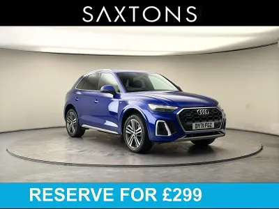 Used Audi Q5 S-Line 204 HP (150 kW) 2021 Ultra blue SUV