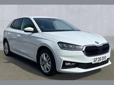 New Skoda Fabia SE L 147 HP (108 kW) 2026 White Hatchback
