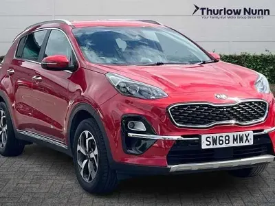 Used Kia Sportage 132 HP (97 kW) 2019 Red SUV