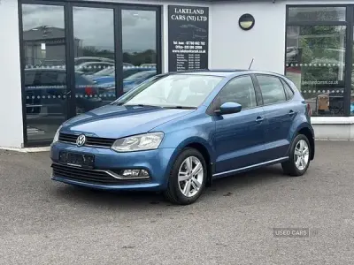 Usado VW Polo Match 2016 Azul Citadino