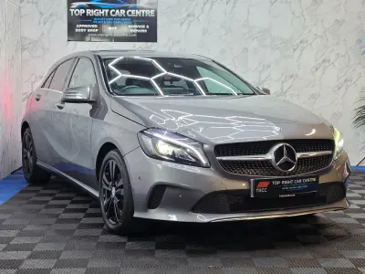 Begagnad Mercedes A200 Premium 136 HK (100 kW) 2016 Grå Halvkombi