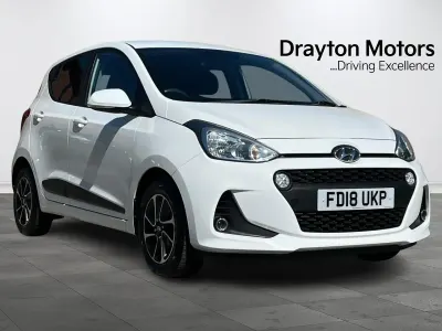 Used Hyundai i10 Premium 87 HP (63 kW) 2018 White Hatchback