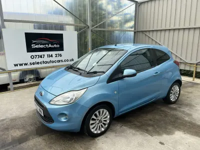 Used Ford Ka Zetec 69 HP (50 kW) 2012 Blue Hatchback