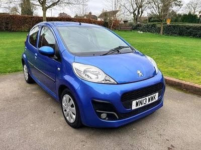 Used Peugeot 107 Active 2013 Blue Hatchback