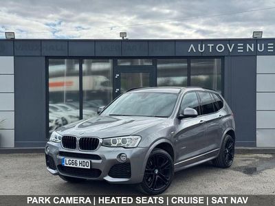 Begagnad BMW X3 M Sport 190 HK (139 kW) 2016 Grå SUV