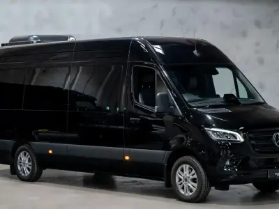 Used Mercedes Sprinter Luxury 2025 Black Van