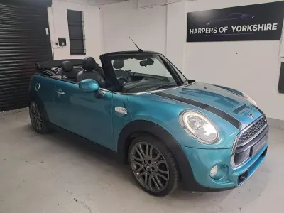Used Mini Cooper S Cabriolet 2017 Turquoise Cabriolet
