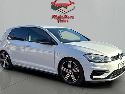 White Used 2017 VW Golf VII R Hatchback | £17,995 (Fair price)