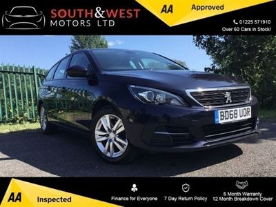 used Peugeot 308 SW (2018/68)Active 1.5 BlueHDi 130 S&S 5d