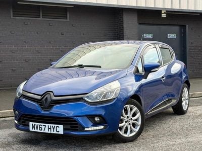 Used Renault Clio IV Dynamique 2017 Blue Hatchback