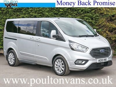 used Ford Tourneo Custom 310 ECO BLUE TITAINIUM S/S EURO 6 130PS 6 SPEED L1 SWB MINIBUS