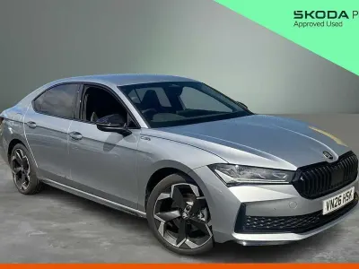 Used Skoda Superb SportLine 110 HP (80 kW) 2026 Pebble silver metallic Hatchback