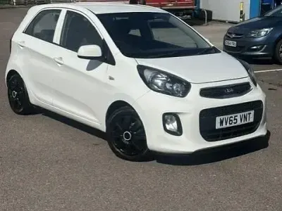 Second-hand Kia Picanto Air 65 CP (47 kW) 2015 Alb Hatchback