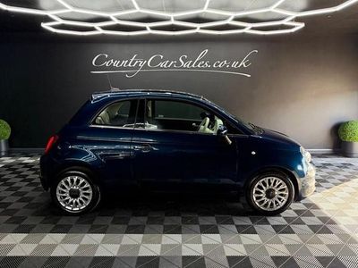 Używany Fiat 500 Lounge 69 KM (50 kW) 2018 Niebieski Hatchback